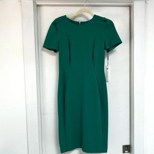 Calvin Klein® Scuba Crepe  Sheath Dress NWT Size 6
